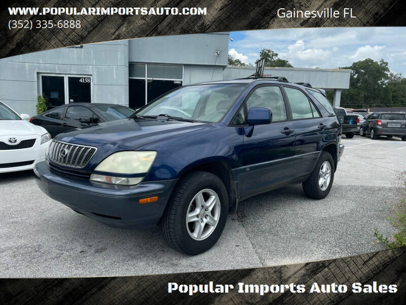 2003 Lexus RX 300 for sale at Popular Imports Auto Sales in Gainesville FL