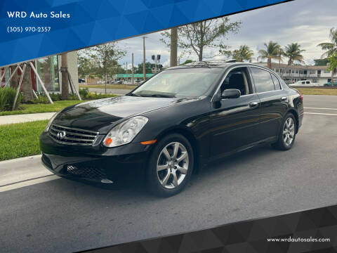 2006 Infiniti G35 for sale at WRD Auto Sales in Hollywood FL