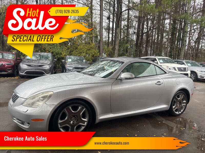 2006 Lexus SC 430 for sale at Cherokee Auto Sales in Acworth GA