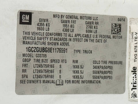 2014 Chevrolet Express 3500