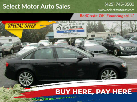 2014 Audi A4 for sale at Select Motor Auto Sales in Lynnwood WA