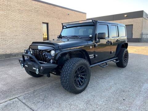 2017 Jeep Wrangler Unlimited for sale at Car Maverick in Addison TX
