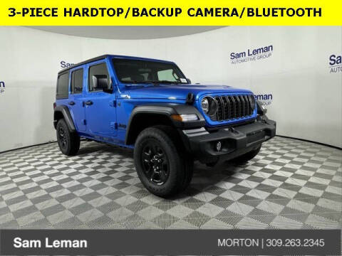 2024 Jeep Wrangler for sale at Sam Leman CDJRF Morton in Morton IL