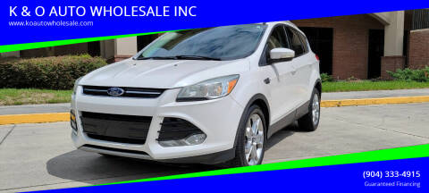 2015 Ford Escape for sale at K & O AUTO WHOLESALE INC in Jacksonville FL