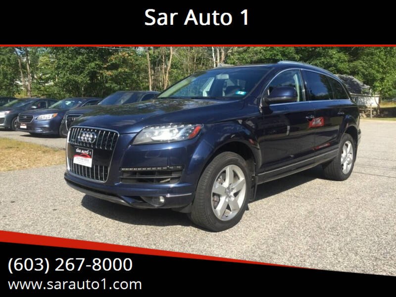 2014 Audi Q7 for sale at Sar Auto 1 in Belmont NH
