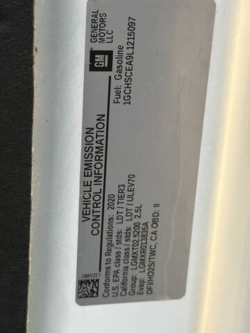 2020 Chevrolet Colorado LT