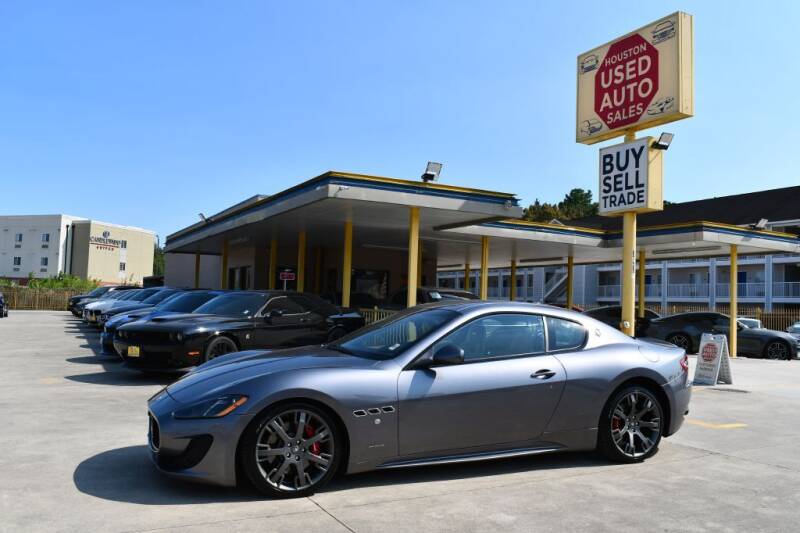 2015 Maserati GranTurismo for sale at Houston Used Auto Sales in Houston TX
