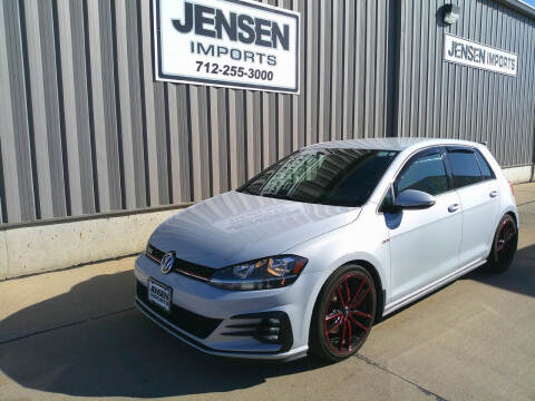 2018 Volkswagen Golf GTI for sale at Jensen's Dealerships in Sioux City IA