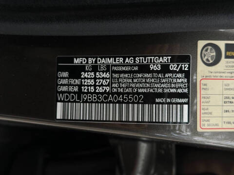 2012 Mercedes-Benz CLS CLS 550 4MATIC