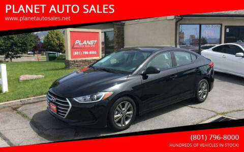 2018 Hyundai Elantra for sale at PLANET AUTO SALES in Lindon UT