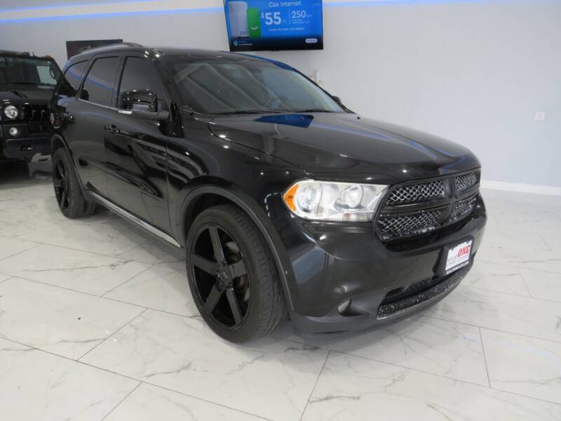 2013 Dodge Durango for sale at Dealer One Auto Credit in Oklahoma City OK