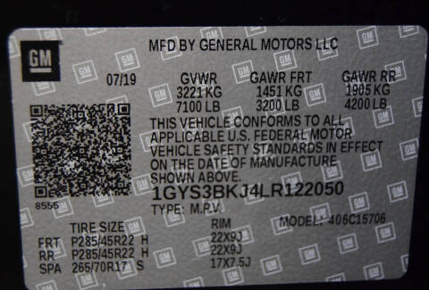 2020 Cadillac Escalade Luxury