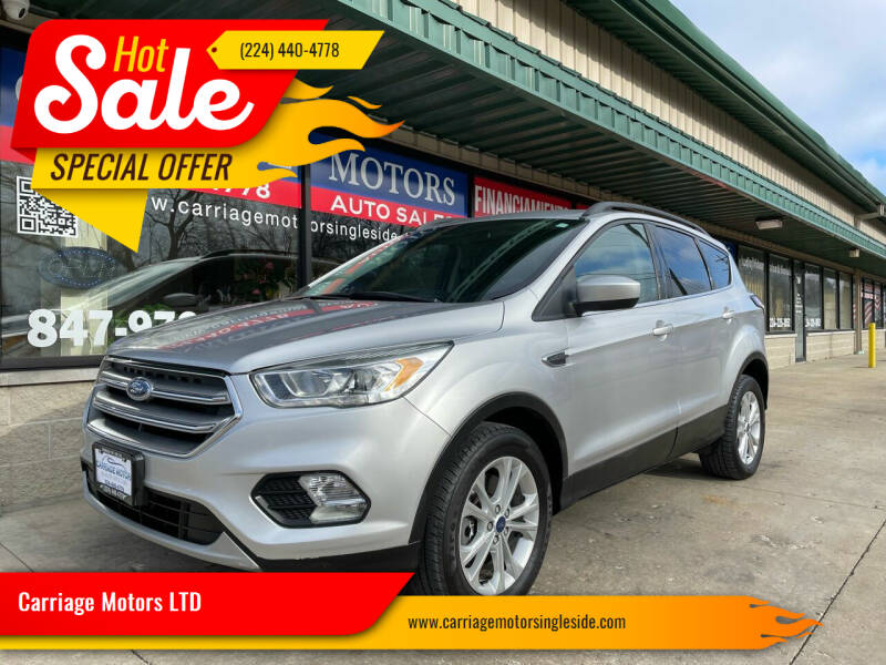 2017 Ford Escape for sale at Carriage Motors LTD in Ingleside IL