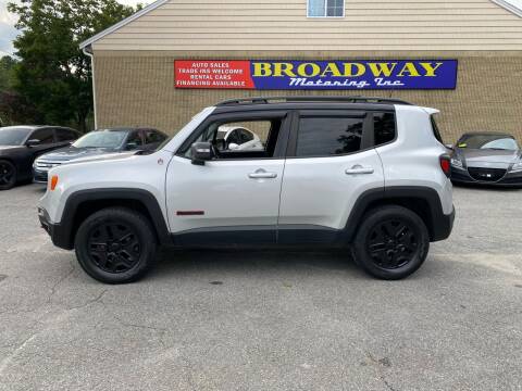 2018 Jeep Renegade for sale at Broadway Motoring Inc. in Ayer MA