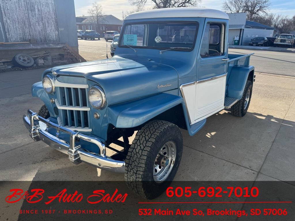 1962 Willys Jeep Pickup 7
