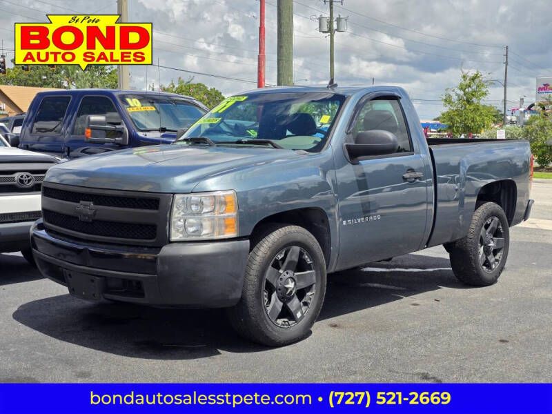 2007 Chevrolet Silverado 1500 for sale at Bond Auto Sales of St Petersburg in Saint Petersburg FL