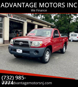 2011 Toyota Tacoma for sale at ADVANTAGE MOTORS INC in Edison NJ