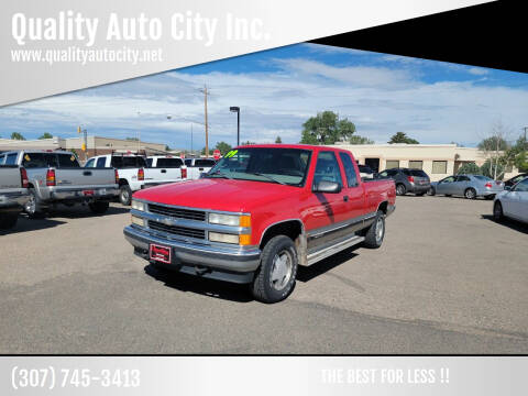 1999 Chevrolet C/K 1500 Series for sale at Quality Auto City Inc. in Laramie WY