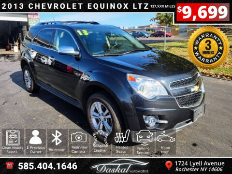 2013 Chevrolet Equinox for sale at Daskal Auto LLC in Rochester NY