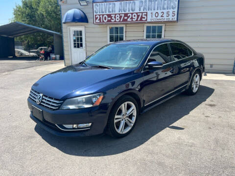 2013 Volkswagen Passat for sale at Silver Auto Partners in San Antonio TX