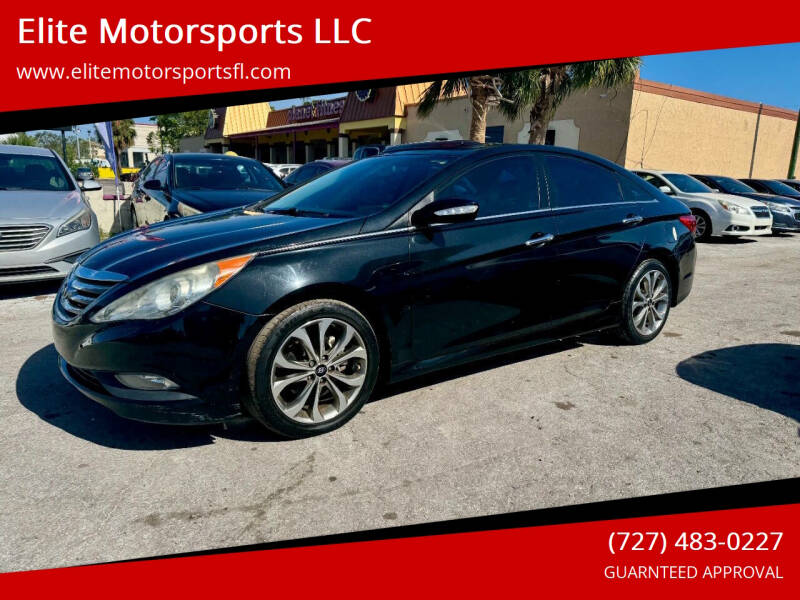 2014 Hyundai Sonata for sale at Elite Motorsports LLC in Saint Petersburg FL