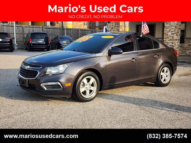 2016 Chevrolet Cruze Limited for sale at Mario's Used Cars - Pasadena Location in Pasadena TX