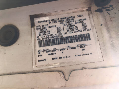 1998 Ford F-800