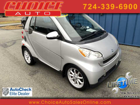 2009 Smart fortwo for sale at CHOICE AUTO SALES in Murrysville PA