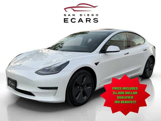 2021 Tesla Model 3 for sale at San Diego Ecars in San Diego, CA