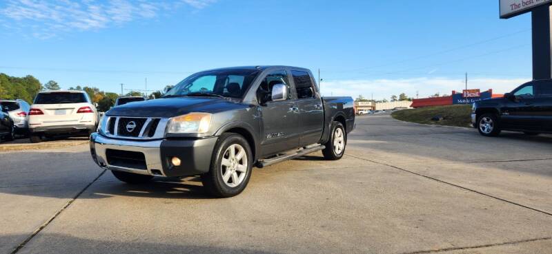 2012 Nissan Titan for sale at WHOLESALE AUTO GROUP in Mobile AL