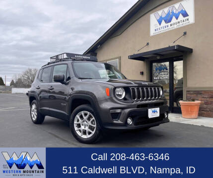2020 Jeep Renegade for sale at Western Mountain Bus & Auto Sales in Nampa ID