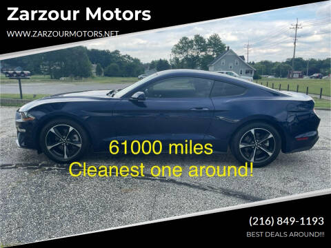 2018 Ford Mustang for sale at Zarzour Motors in Chesterland OH