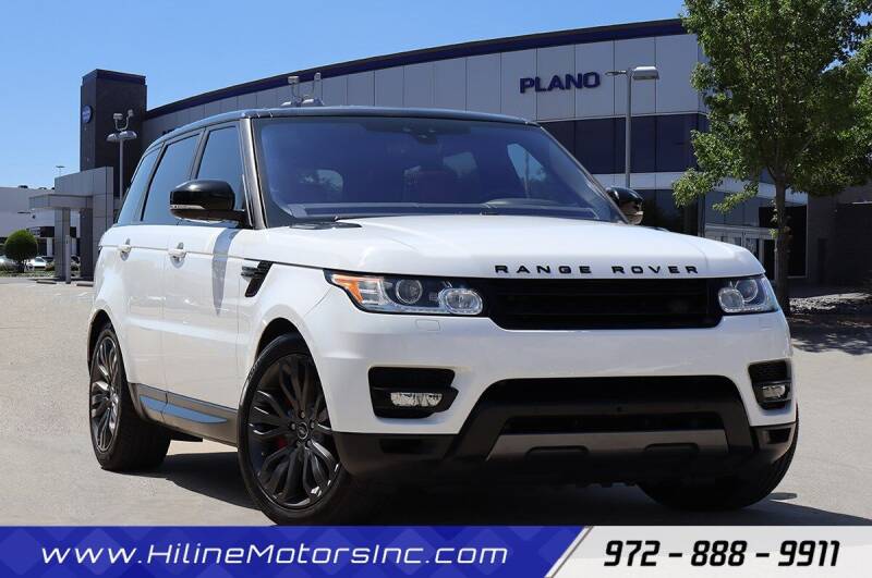 2017 Land Rover Range Rover Sport for sale at HILINE MOTORS in Plano TX
