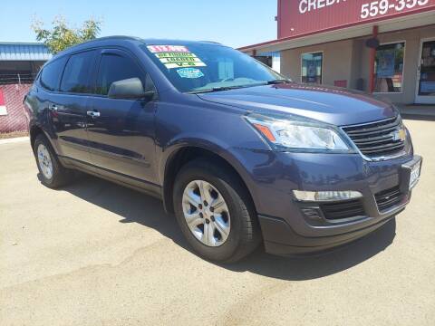 2014 Chevrolet Traverse for sale at Credit World Auto Sales in Fresno CA