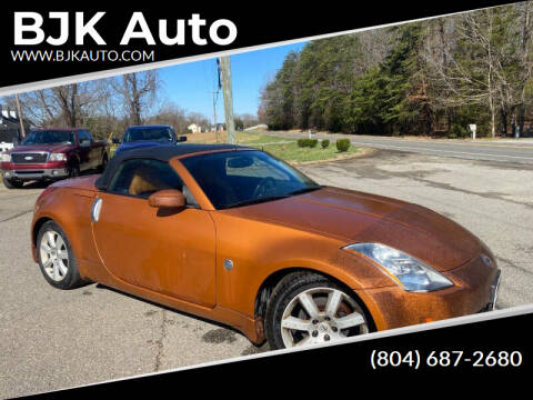2004 Nissan 350Z for sale at BJK Auto in Oilville VA