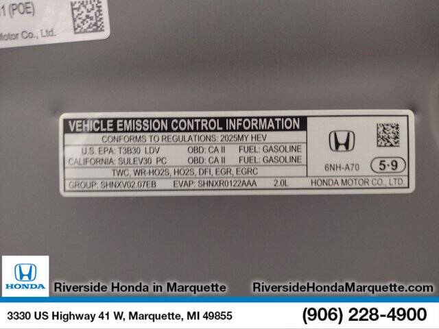 2025 Honda Accord Hybrid EX-L