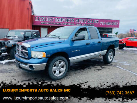 2003 Dodge Ram 1500 for sale at LUXURY IMPORTS AUTO SALES INC in North Branch MN