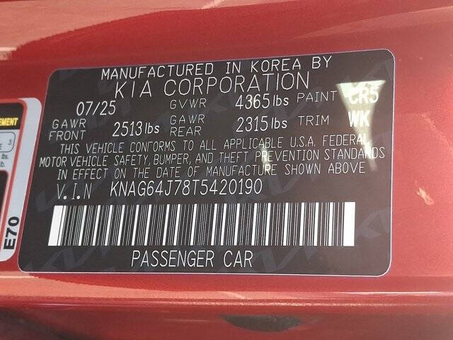 2026 Kia K5