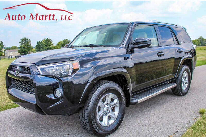 2016 Toyota 4Runner for sale at Auto Martt, LLC in Harrodsburg KY