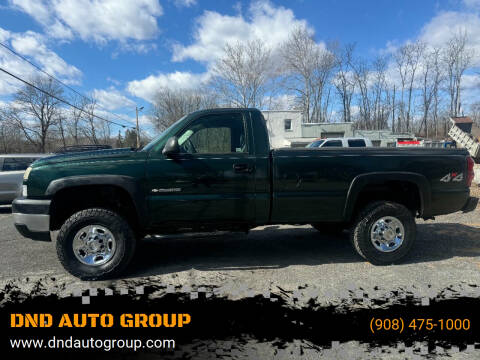 2006 Chevrolet Silverado 2500HD for sale at DND AUTO GROUP in Belvidere NJ