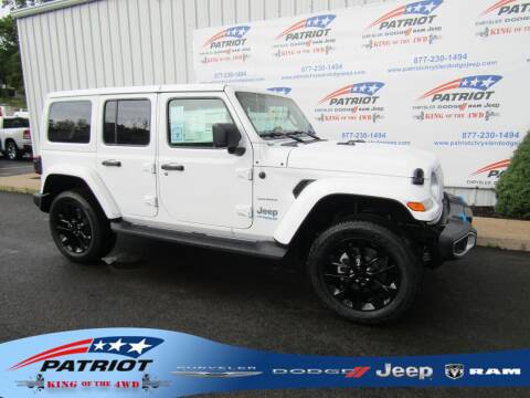2022 Jeep Wrangler Unlimited for sale at PATRIOT CHRYSLER DODGE JEEP RAM in Oakland MD