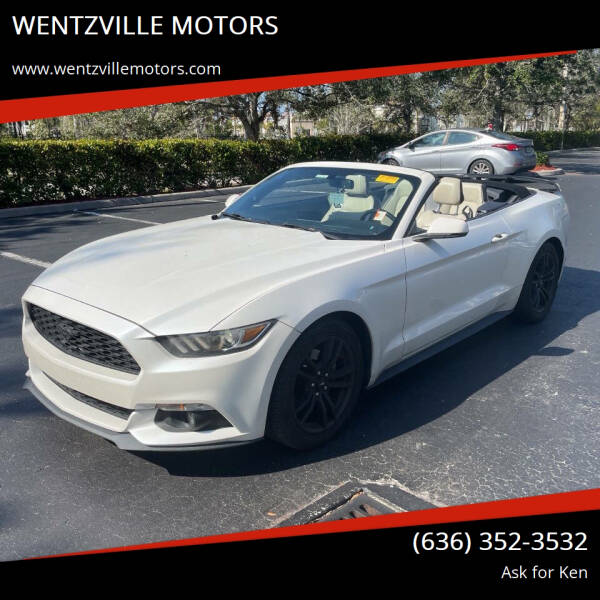 2017 Ford Mustang for sale at WENTZVILLE MOTORS in Wentzville MO