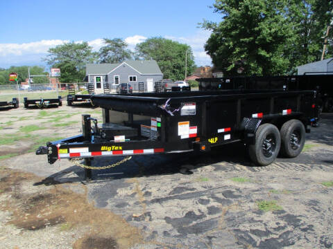 2024 Big Tex 14K 14' Low Profile Dump for sale at Bollman Auto & Trailers in Rock Falls IL