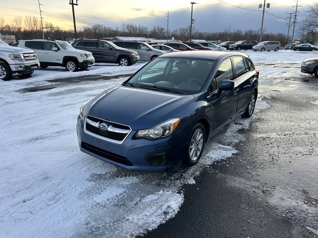 2012 Subaru Impreza for sale at Wyrick Auto Sales & Leasing Inc in Holland, MI