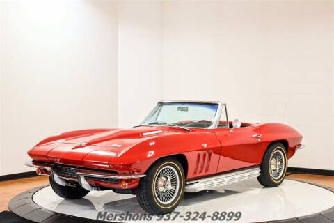 1966 Chevrolet Corvette for sale at Mershon's World Of Cars Inc in Springfield OH