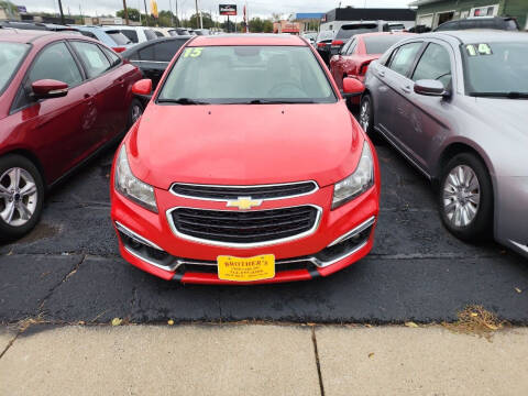 2015 Chevrolet Cruze for sale at Brothers Used Cars Inc in Sioux City IA