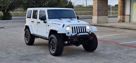 2016 Jeep Wrangler Unlimited for sale at America's Auto Financial in Houston TX