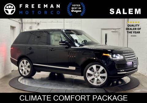 2017 Land Rover Range Rover for sale at Freeman Motor Company in Portland OR