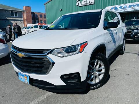 2019 Chevrolet Traverse for sale at AGM AUTO SALES in Malden MA