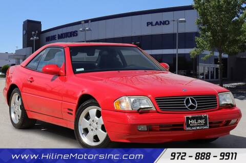 2000 Mercedes-Benz SL-Class for sale at HILINE MOTORS in Plano TX